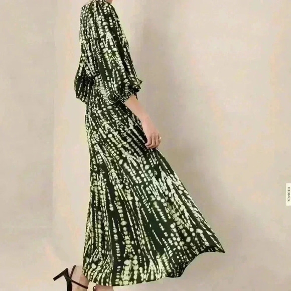 BANANA REPUBLIC BLOUSON MAXI DRESS - Picture 9 of 9